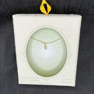 Sage Peridot Gold Necklace with Genuine Gemstone